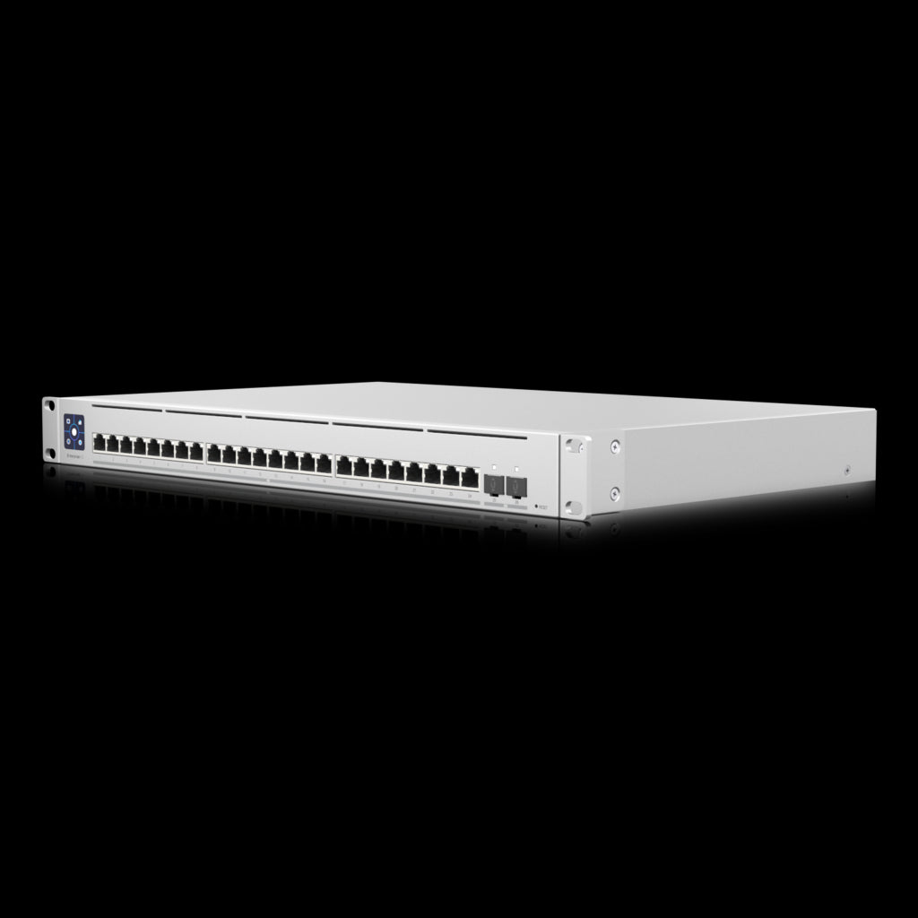 Ubiquiti Switch Enterprise 24-port Switch 24x10GbE Ports, 2x 25G SFP28 Ports For Uplinks, Managed Layer 3 Switch, Ubiquiti Switch Enterprise 24-port Switch 24x10GbE Ports, 2x 25G SFP28 Ports For Uplinks, Managed Layer 3 Switch,